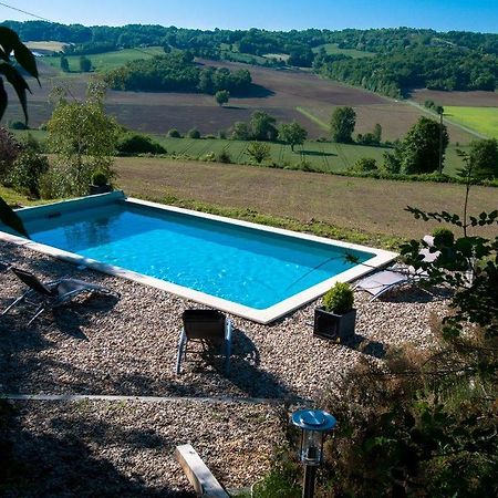 Auberge du Canabal Lauzerte Bagian luar foto